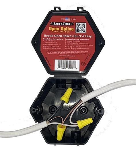 racketeers open splice junction box|open splice junction box lowe's.